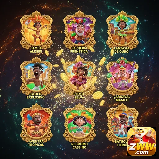 Imagens de slots temáticas do carnaval no zww.