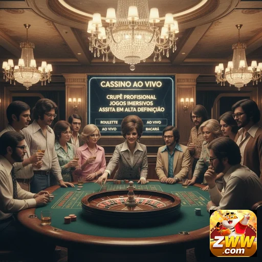 Jogadores VIP participam de cassino ao vivo no zww.