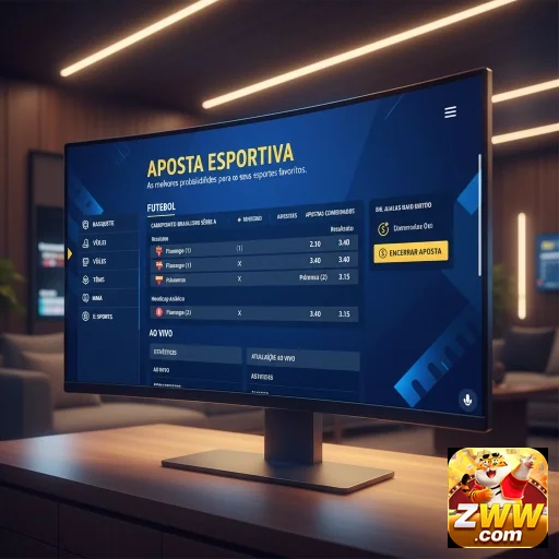 zww exibe interface de aposta esportiva em cassino online.
