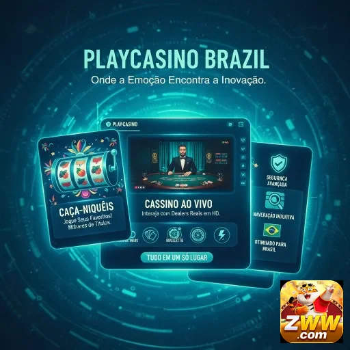 zww exibe interface de cassino móvel com jogos e segurança.